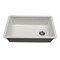 Msi White Single Bowl 31in X 19in Quartz Undermount  Kitchen Sink ZOR-QTZ-SBSNK-0105 - alternate 1
